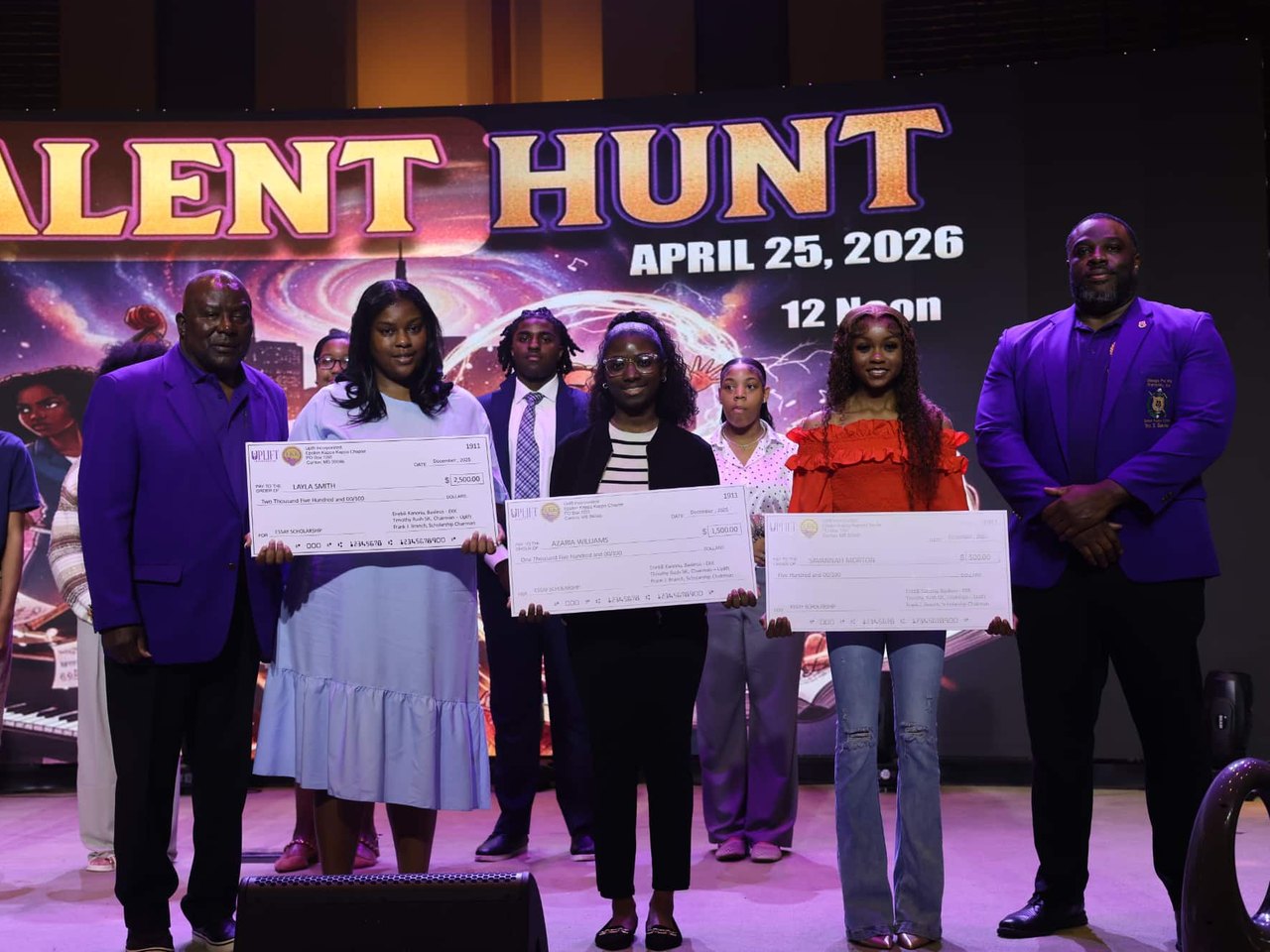 Uplift Incorporated 2026 Scholarship Award winners