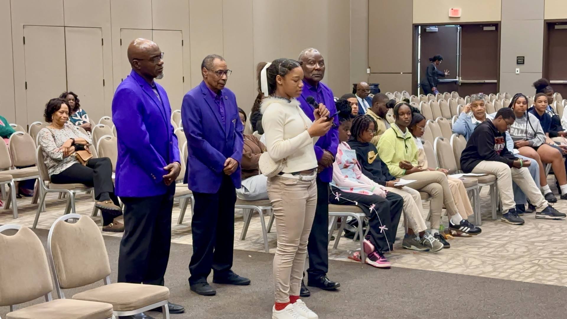 Student voices at the leadership forum